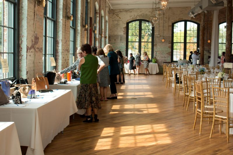 The Cedar Room at the Cigar Factory provided a beautiful venue for the luncheon.