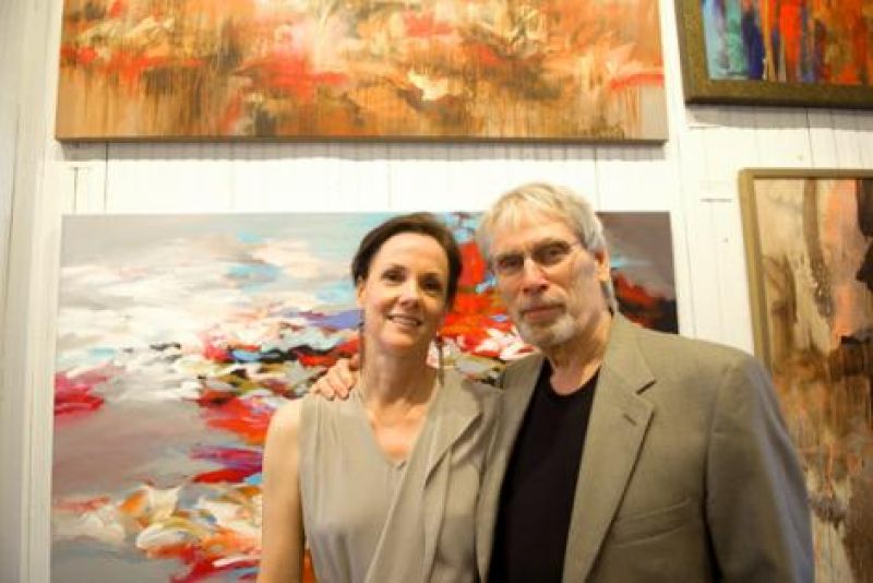 Debbie and Tom Potocki, a featured artist at Michael Mitchell Gallery