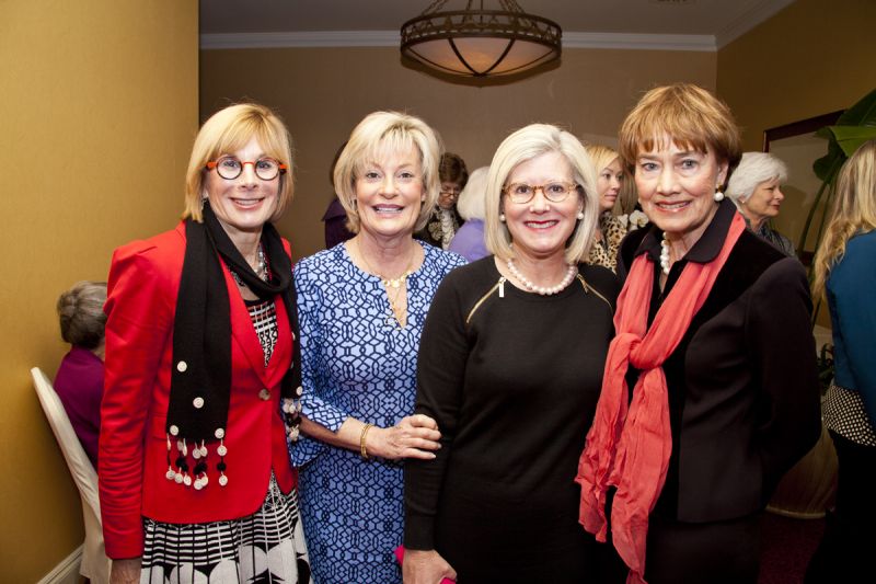 Marcelle Theis, Kathy Pate, Nancy Guidry, and Becky Schroeder