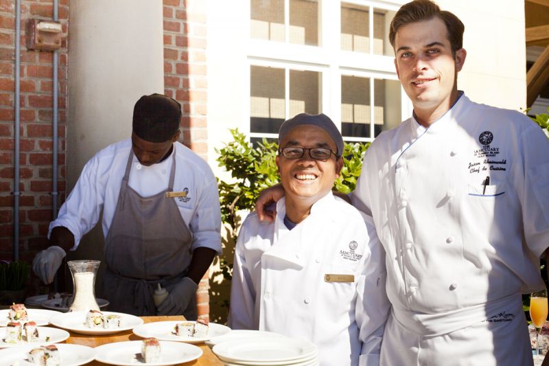 Sushi Chef Badi and Chef Jason Rheinwald of The Ocean Room