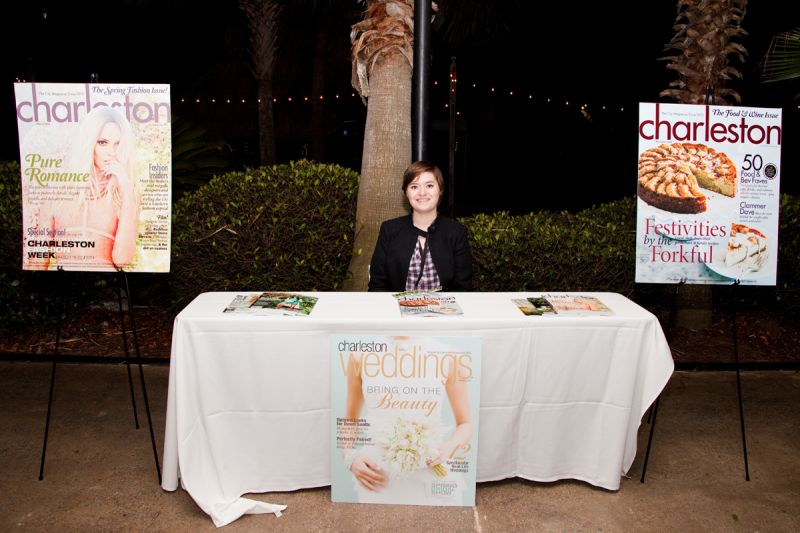 Lizzie Hannah was there to promote the magazine, which helped sponsor the event.
