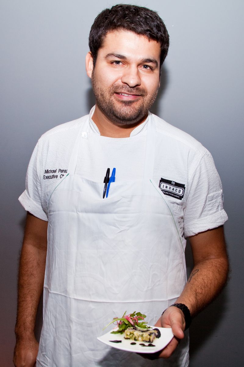 Indaco executive chef Michael Perez
