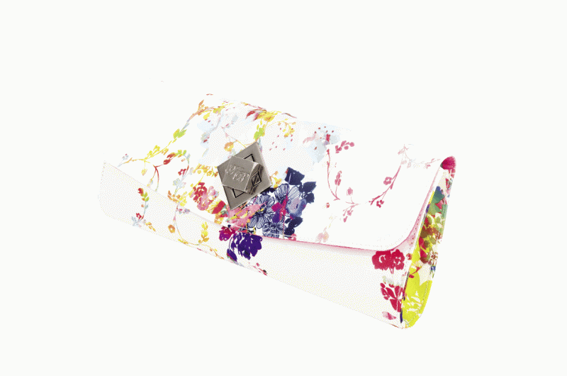 Ted Baker “Bloume Summer Bloom” clutch with detachable strap, $110 at Swoon
