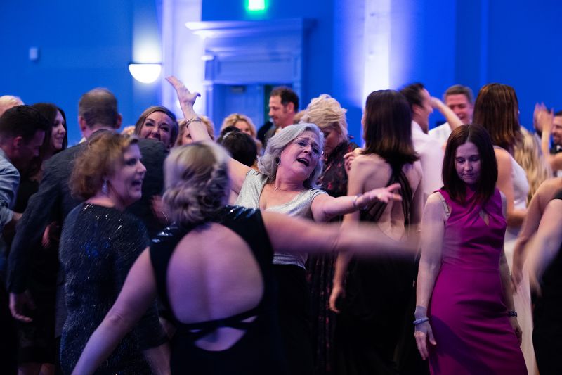 Following the competition, guests were invited to bring their own dance moves to the floor.