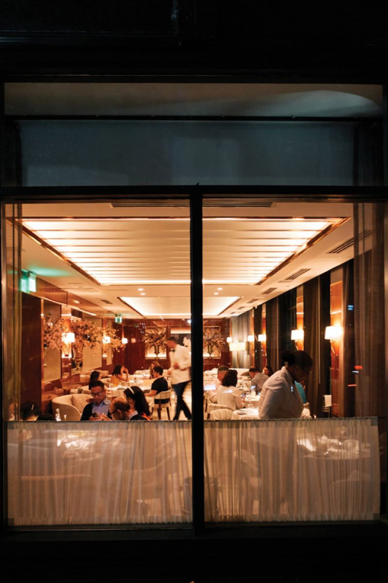 Bellini restaurant on Westminster Street.