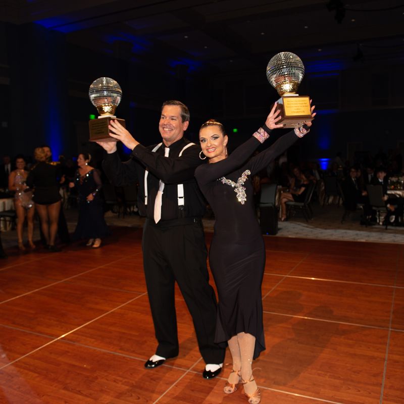 Eddie Buxton and Galina Maiduc were crowned this year’s Lowcountry Dancing with the Stars Champions.