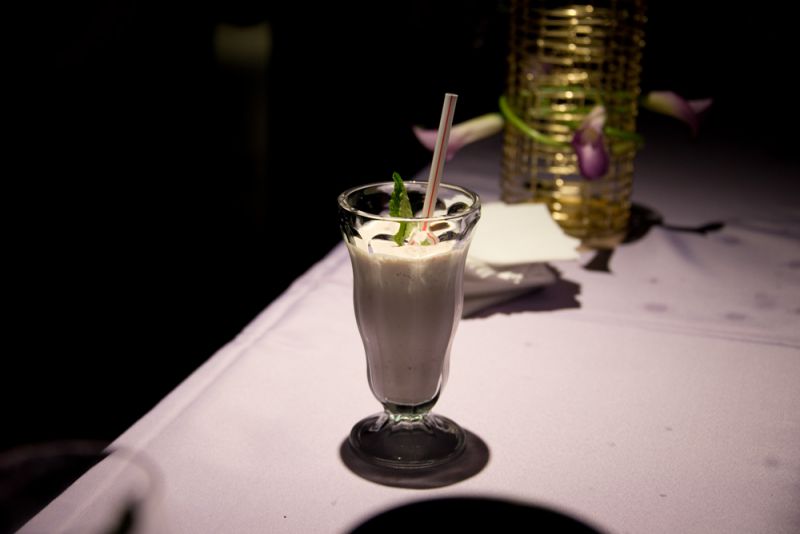 Guests swooned over these delicious milkshakes.