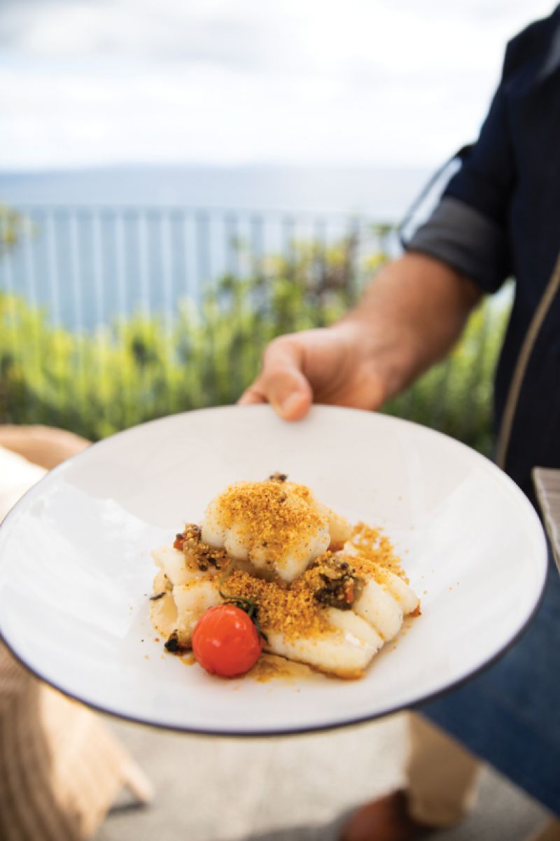 Scabbardfish, bountiful in local waters, served at Avista, a waterfront restaurant in Funchal.