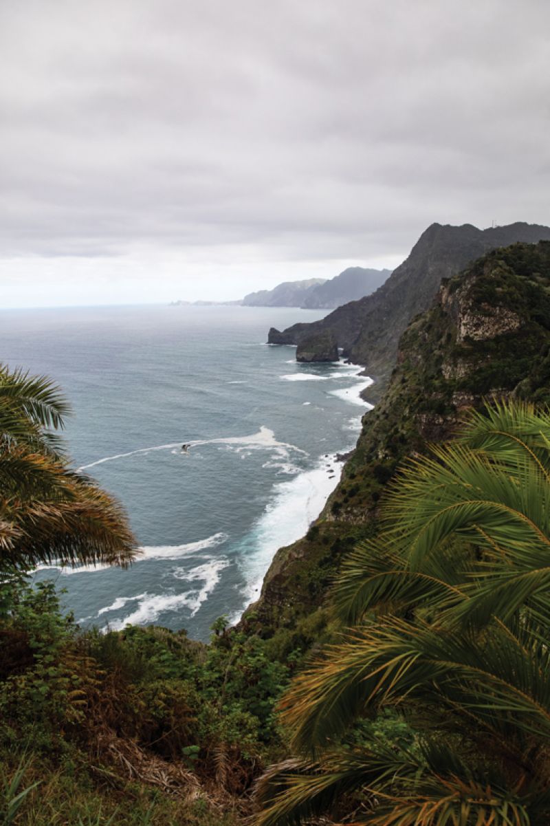 Beaches are rare and precious in steep, rugged Madeira.
