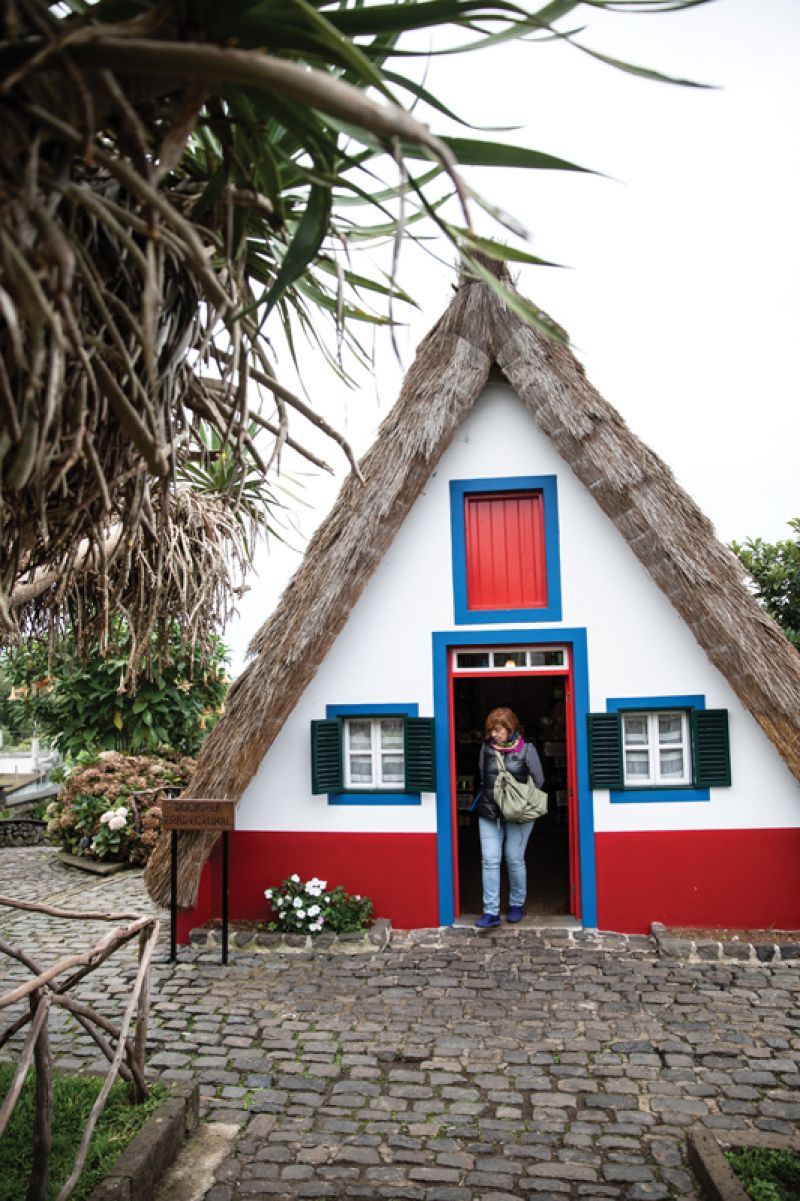 Santana, a small town on the north coast, is renowned for its thatched-roof A-frames.