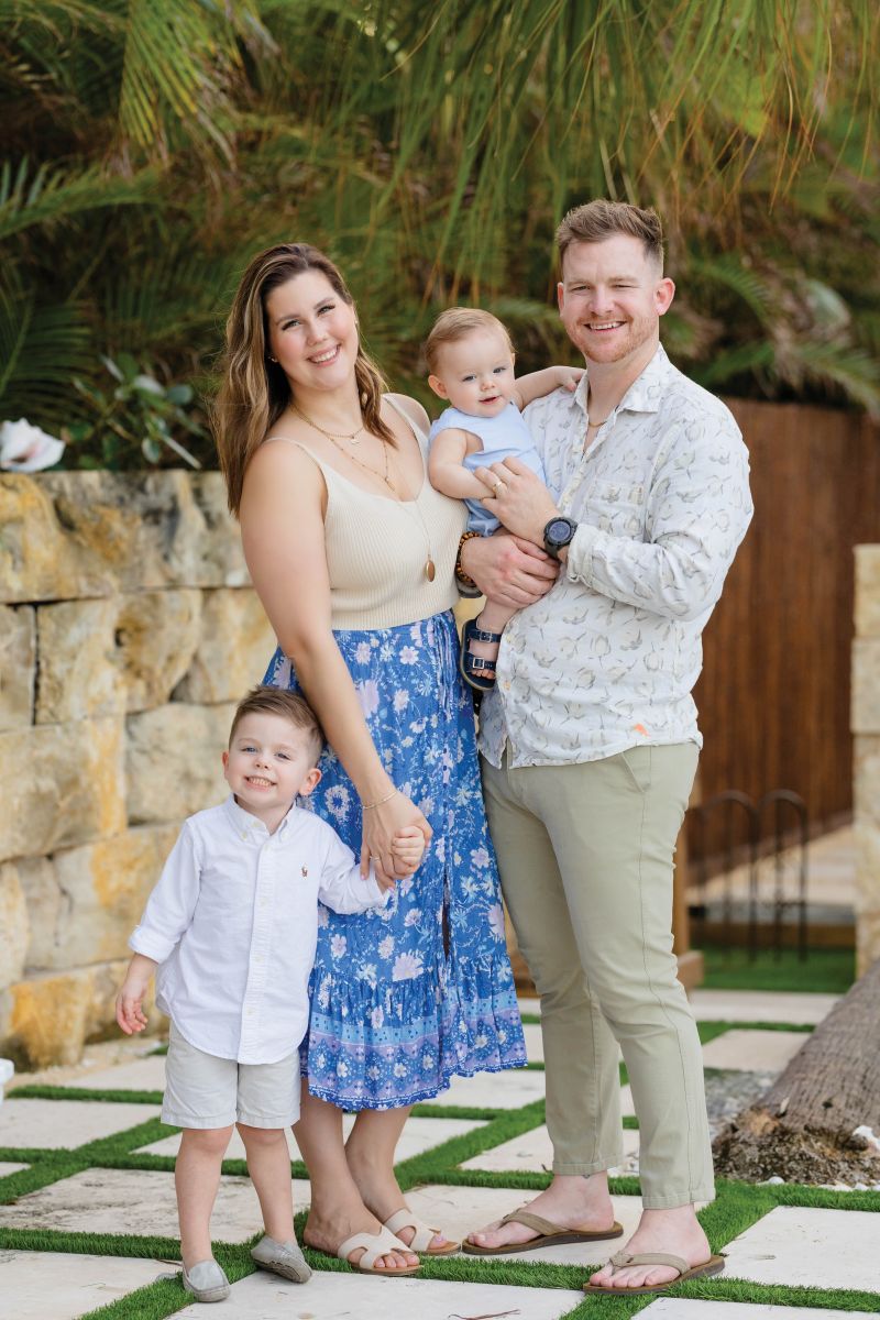 All in the Family: “Being a father is the only thing I’ve always wanted to be. My beautiful wife and I have two sons and hope to continue to grow our family.”