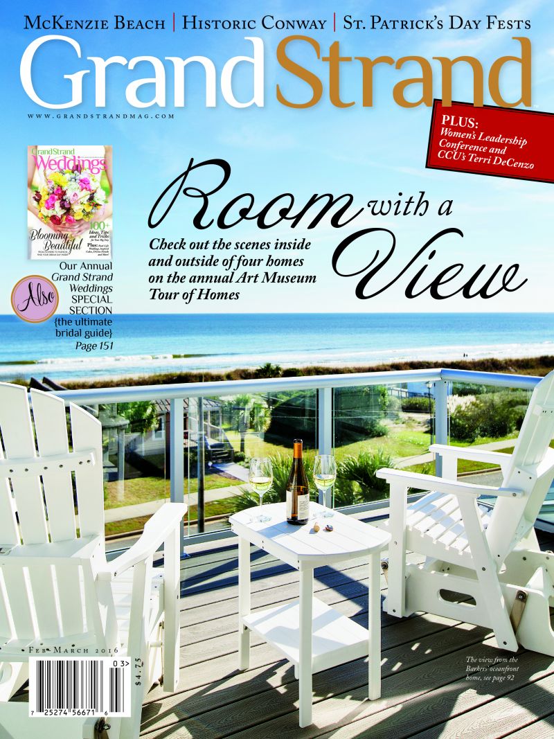Chris shot the cover for Grand Strand magazine’s Feb-March 2016 issue.