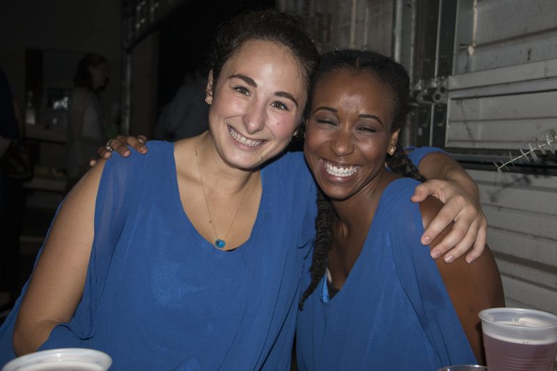 Arianna Megaro and Megan Pue of Charleston Character Dance Company. Photograph by Anna Ward