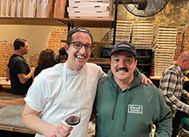 Top Slice: “I’ve bonded over a love of cheap pizza and good wine with Anthony Guerra, who owns Oakwood Pizza Box  in Raleigh.”