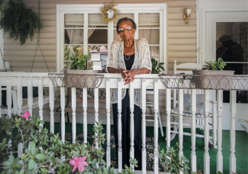 Home Again: When she returned to Charleston from the West Coast, Martin-Carrington could have moved into an upscale neighborhood, but bought a house near her mother (who has since died) and not far from where she grew up. “This is my home; it’s where I want to create new opportunities and contribute,” she says.