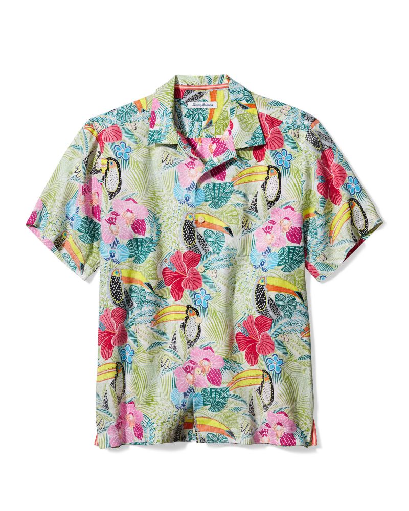 Tommy Bahama &quot;If One Can Toucan&quot; linen camp shirt, $118 at Tommy Bahama