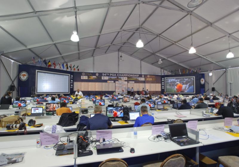 An inside look at the Media Center.