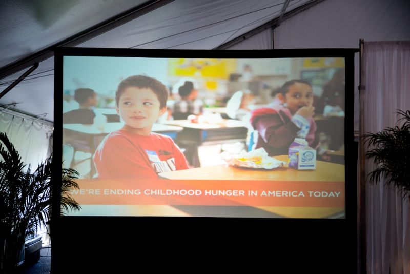 A video was presented explaining Share Our Strength&#039;s efforts to end childhood hunger