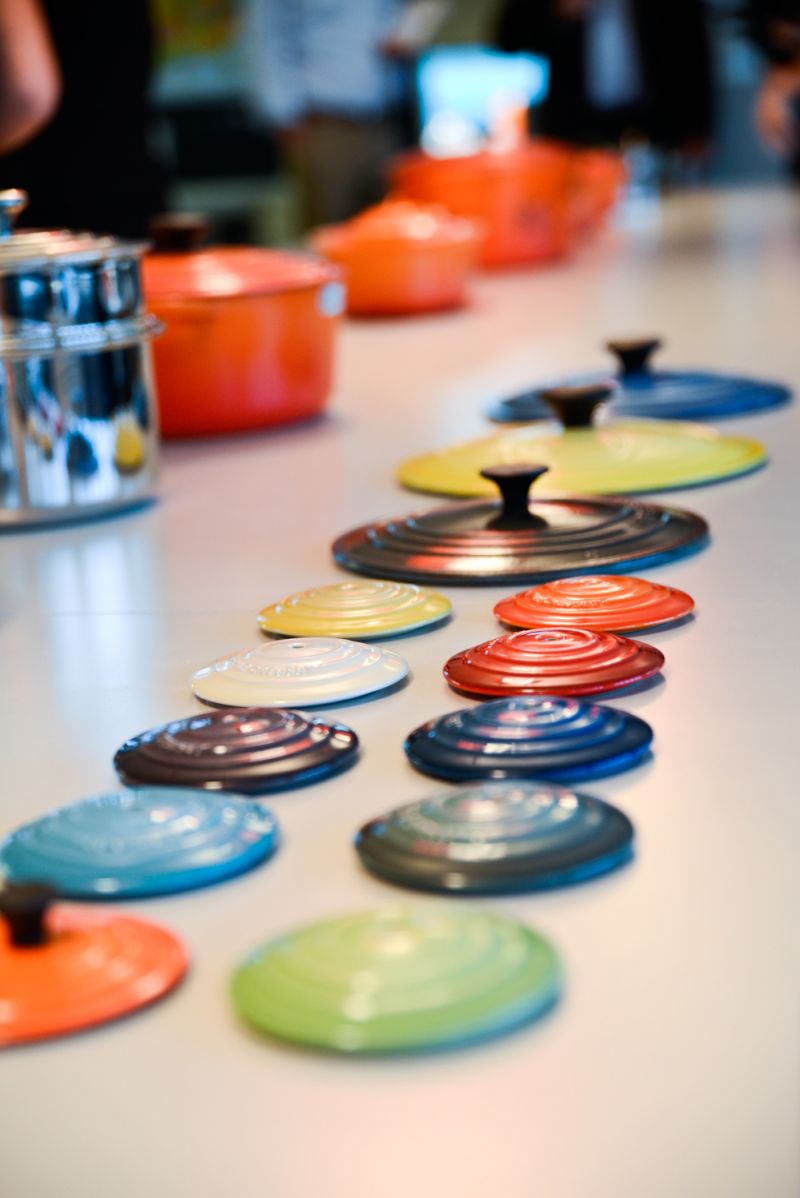 Le Creuset&#039;s cookware comes in a multitude of beautiful colors!