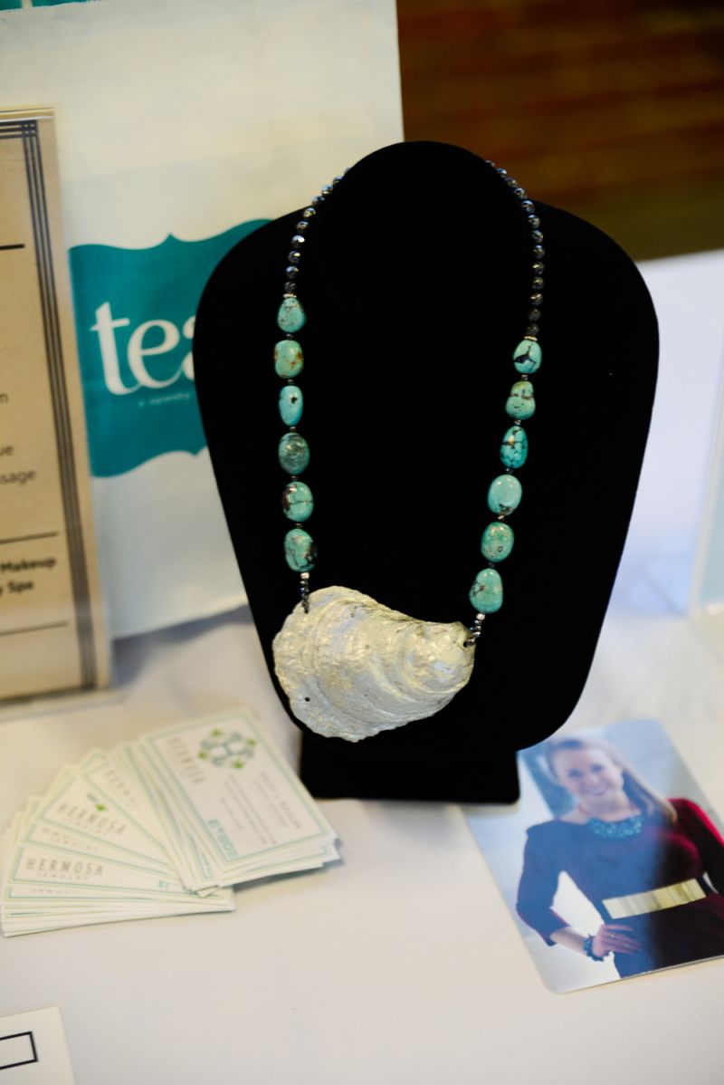 This stunning necklace gave off beachy vibes, and was a crowd favorite during the silent auction.