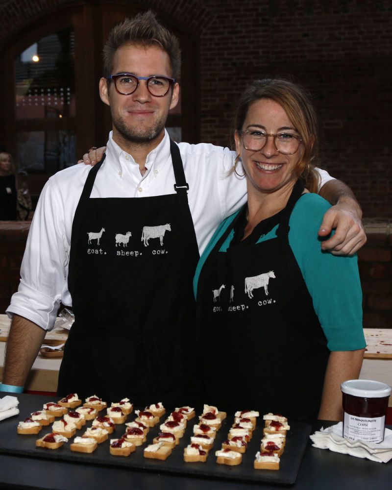 Colin McKee and Kellie Holmes of goat.sheep.cow