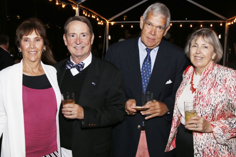 Ann and Michael Compton with Bill and Kathy Bates