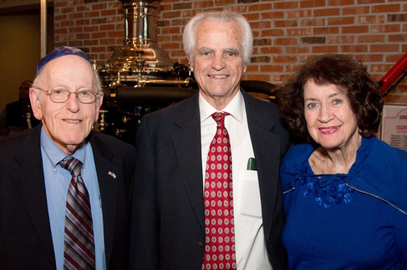 Harold Fox with Eugene and Virginia Koester