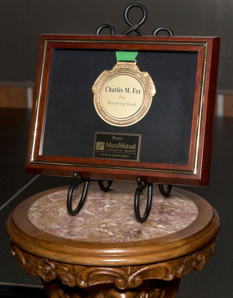 The Summey Barkley Rucker Medallion was awarded to Charles Fox.