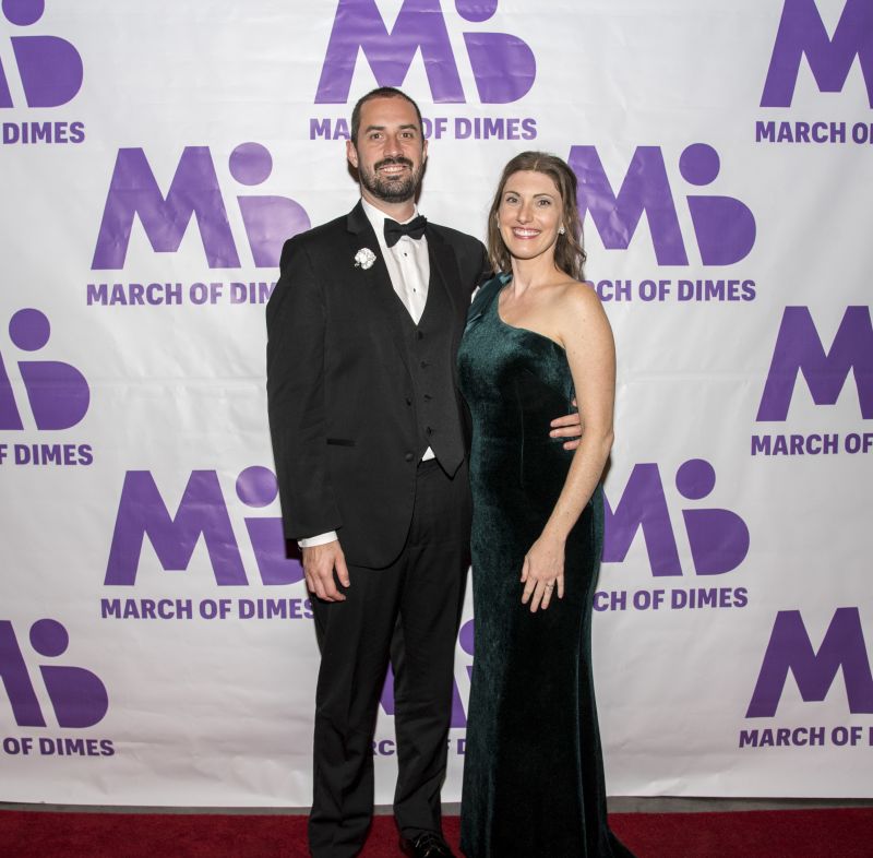 March of Dimes ambassadors Nick and Alana Ronnquist