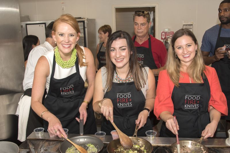 Meredith Siemens, Monica Horne, and Lauren Kuhn