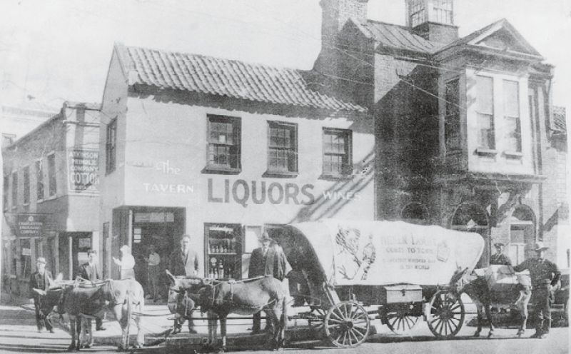 The liquor store circa 1930