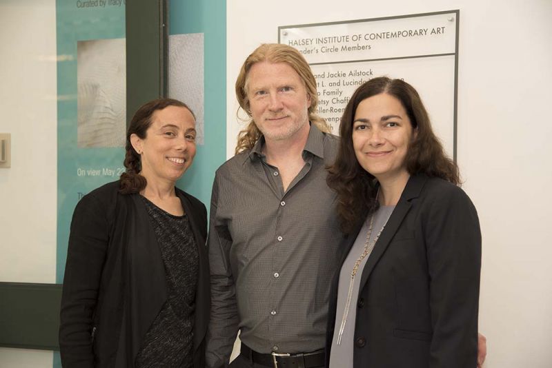 Alyson Shotz, John Bentham, and Tracy Adler