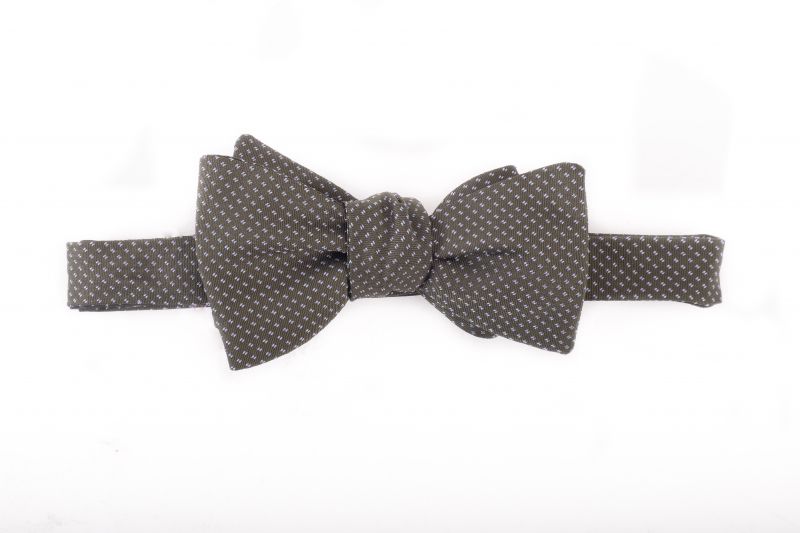 R. Hanauer silk bow tie, $75 at Grady Ervin &amp; Co.