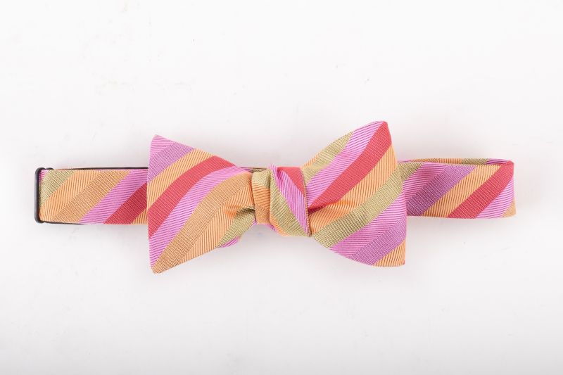 Peter Blair “Brandon” woven silk bow tie, $70 at Jordan Lash