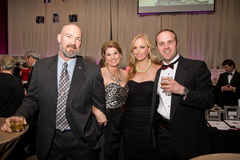 Michael Large, Colleen Large, Karin Reeder and Taylor Charpia