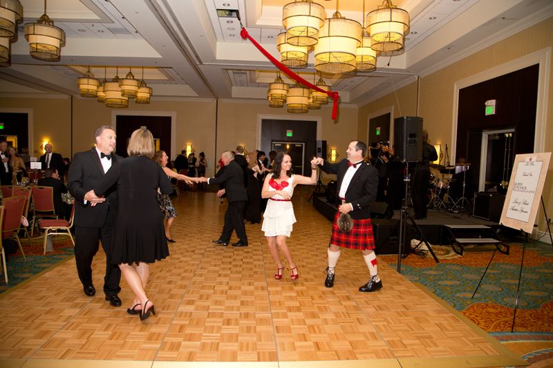 Guests danced the night away