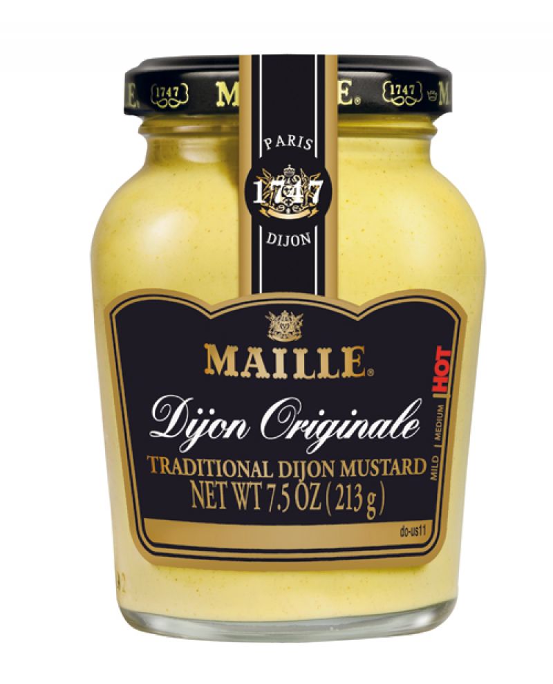 The chef keeps his fridge stocked with real Dijon mustard. “A little can do a lot,” he says. $4, Publix