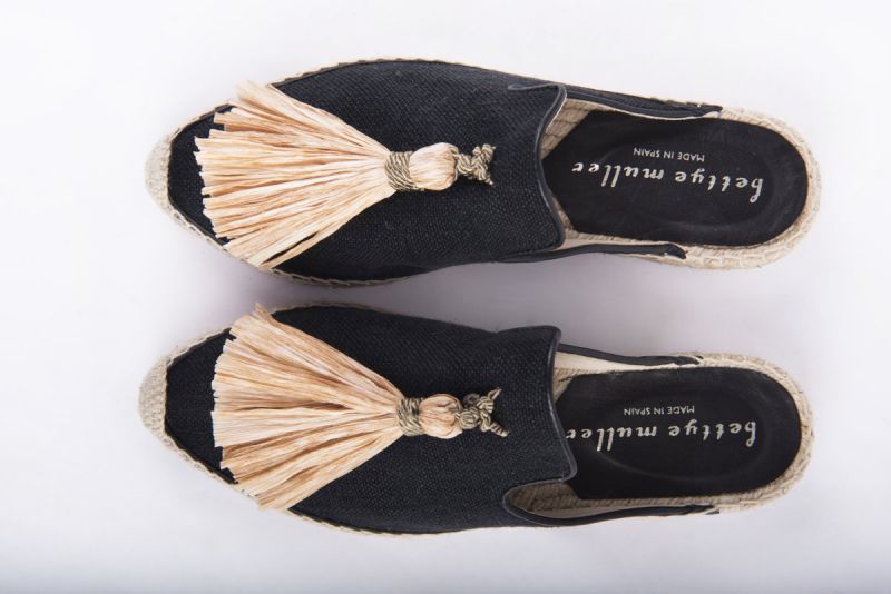 Bettye Muller “Rebat” backless tassel espadrille, $225 at Shoes on King