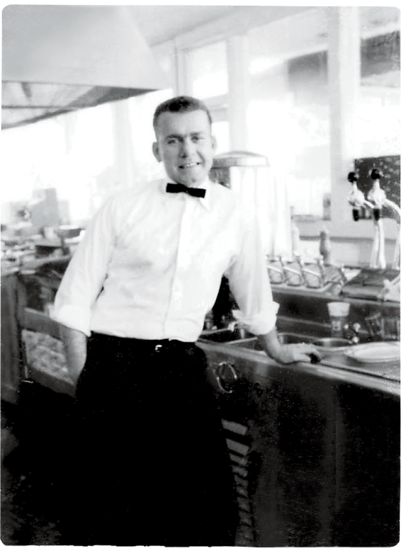 After attending The Citadel, Melvin Bessinger, son of Holly Hill barbecue king “Big Joe” Bessinger, created Piggy Park Drive-In, a popular barbecue joint on upper Rutledge Avenue