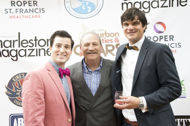 Positive Strides founder Ryan Brant with his father, Dennis Brant, and Michael Vandussel