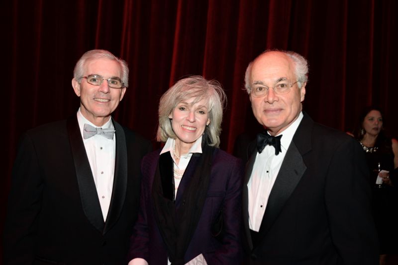 Paul and Phyllis Trippe with executive director Nigel Redden