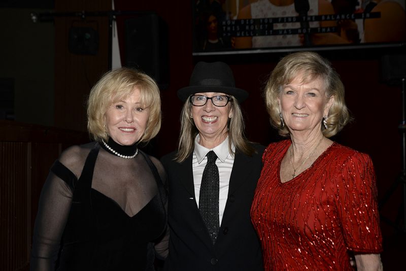 Judy Beall, Sally Price, and Pet Helpers founder and president Carol Linville