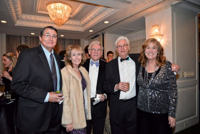 Mike and Janice Jimenez, Jay Williams, Bob and Deborah Ross, ABVISC&#039;s director of administration