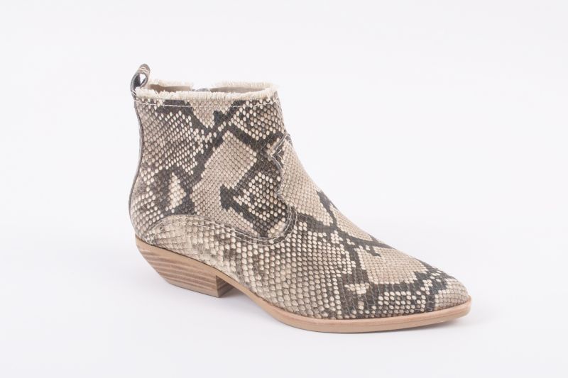 Dolce Vita “Unity” snake skin-embossed leather boot, $160 at Shoes on King