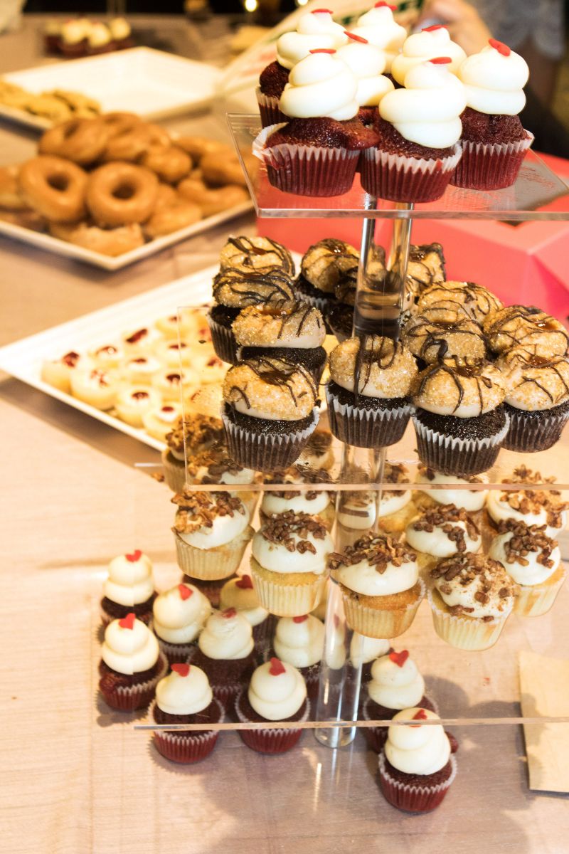 Mouth-watering confections from Cupcake Down South, Bakies, and Krispy Kreme