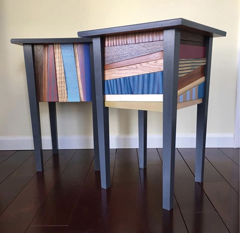Table by Southern Highland Craft Guild member Valerie Berlage.