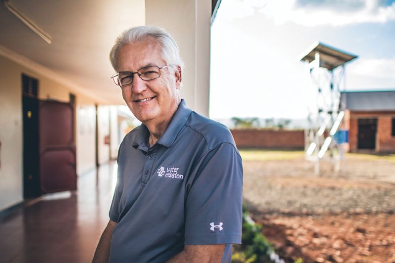 Will Furlong, regional director of Water Mission’s program in Tanzania, attributes the sustainability of their systems to the commitment and hard work of the people. “When we get to the end of a project, we can say, ‘Look what you have done.’ There’s a sense of ownership, pride, accomplishment, and dignity,” he says.