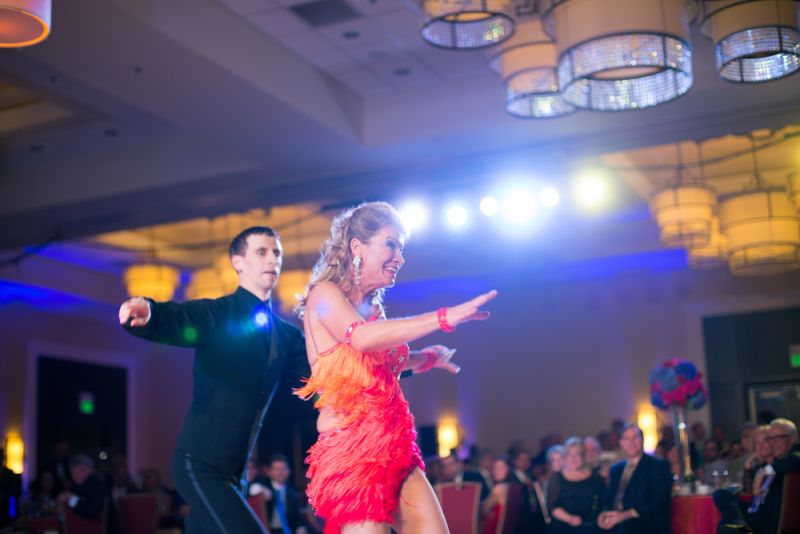 Lisa Weitz and Maksym Sidak performed a high-energy number.