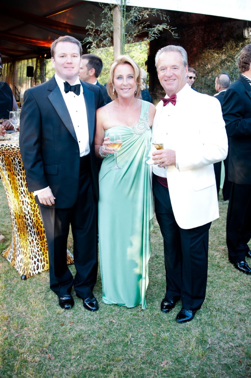 Tom Fitzgerald with Kevin and Sandra Gray