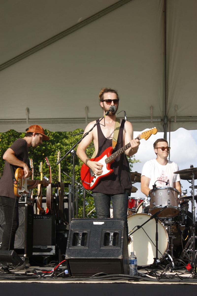 The Tarlatans (pictured), Johnny Delaware, and Steven Fiore opened for St. Paul and The Broken Bones.